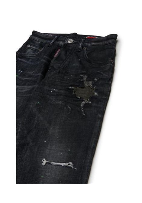 Jeans con effetto vissuto DSQUARED2 JUNIOR | DQ3578 D0AI1DQ02